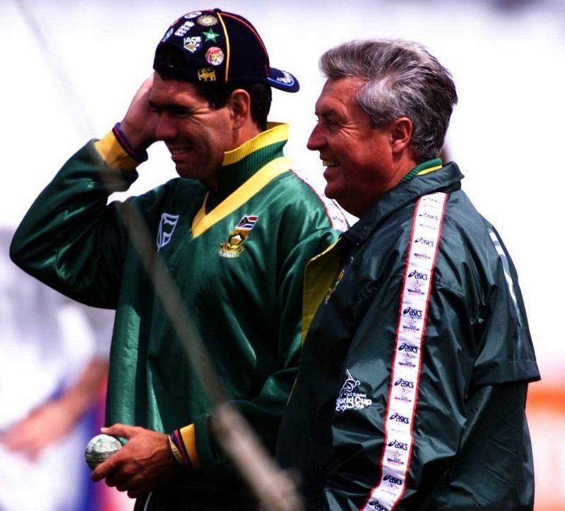 Hansie Cronje and Bob Woolmer.