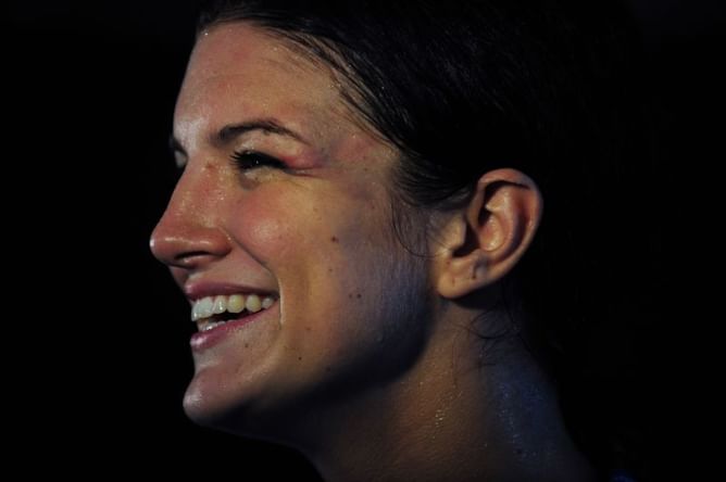 Which films has MMA-star-turned-actress Gina Carano featured in?