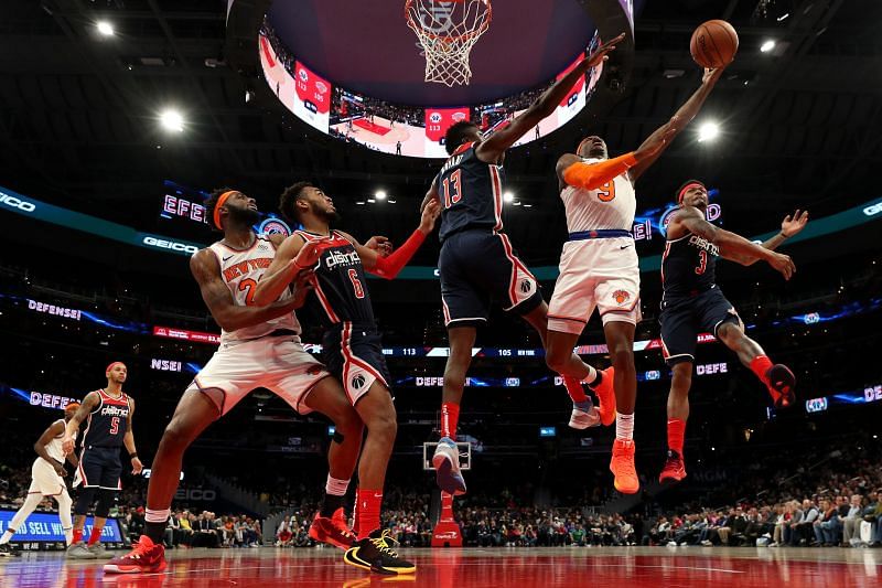 New York Knicks v Washington Wizards