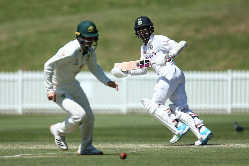 Wriddhiman Saha in action during the India A vs Australia A encounter at Sydney. Pic: BCCI/Twitter
