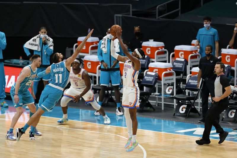 Oklahoma City Thunder v Charlotte Hornets