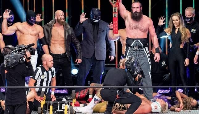Dark Order members react to the passing of Brodie Lee