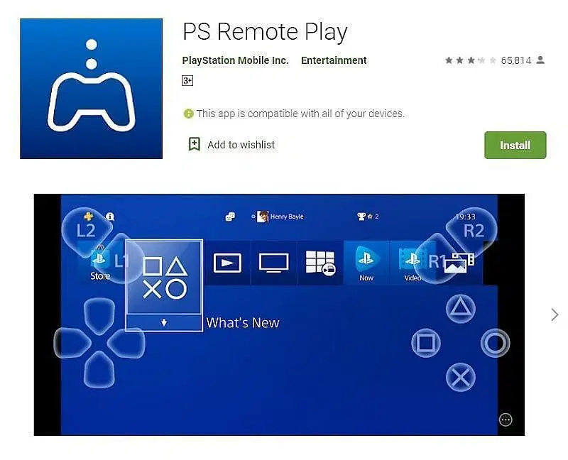 PS Remote Play