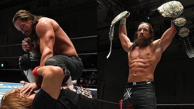 Jay White will aim to walk away with both the main belts in NJPW