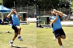IND v AUS 2020: Shardul Thakur spotted sweating it out in the nets ahead of Canberra ODI [Watch]