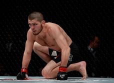 How many times has Khabib Nurmagomedov pulled out of a scheduled UFC fight?