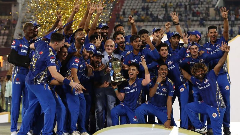 Mumbai Indians won the 2020 IPL title (Image: IPL)