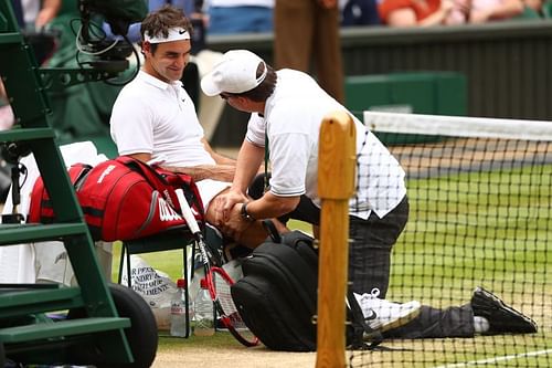 Roger Federer at Wimbledon 2016