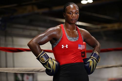 Claressa Shields v Ivana Habazin - Media Workout