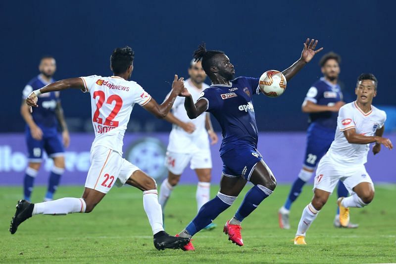 Chennaiyin forwards were poor today (Image courtesy: ISL)