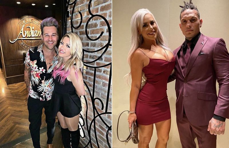 Several WWE couples have taken a huge step in their relationships this year