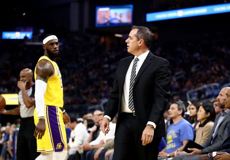 LA Lakers Head Coach Frank Vogel