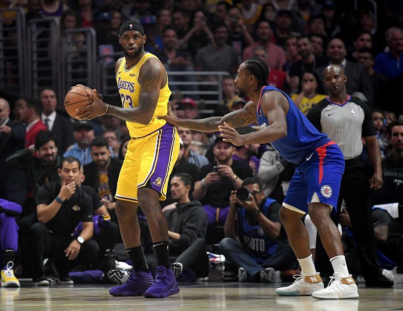 LA Lakers v LA Clippers