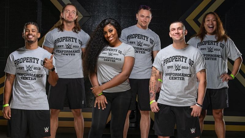 The recruits have reported for training at the WWE Performance Center.