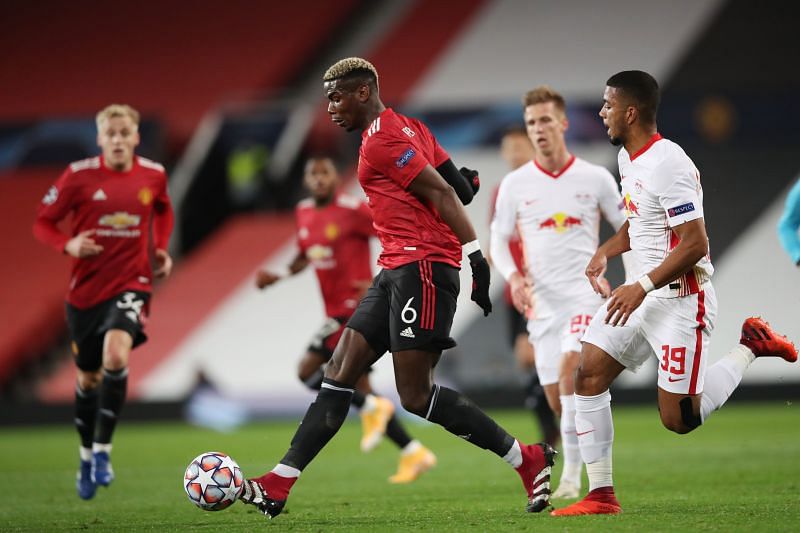 Manchester United will play RB Leipzig on Wednesday