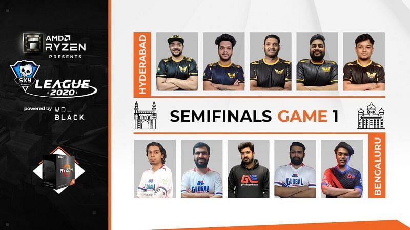 Hyderabad defeats Bengaluru in first Semi-Final of the Skyesports Valorant League (Image via Skyesports)