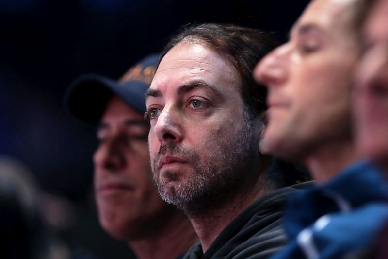 Nicolas Massu during the match between Dominic Thiem and Stefanos Tsitsipas at the 2019 ATP Finals