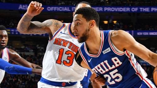 Philadelphia 76ers vs New York Knicks