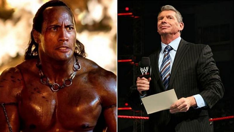 When did Vince McMahon realize that The Rock would be a huge star in Hollywood?