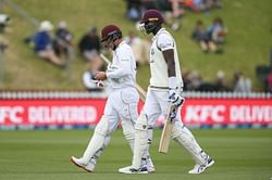 NZ vs WI, दूसरा टेस्ट - वेस्टइंडीज पर मंडराया पारी की हार का खतरा, दूसरी पारी में स्कोर 244/6