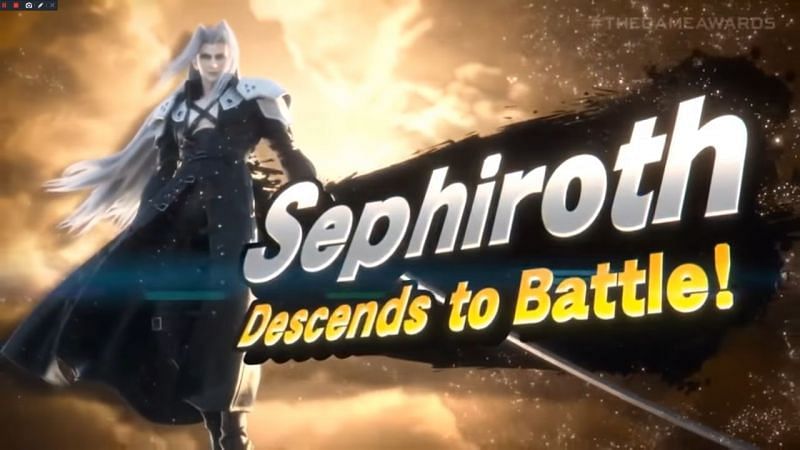 Sephiroth is best known as the main villain of Final Fantasy VII (Image via Nintendo)