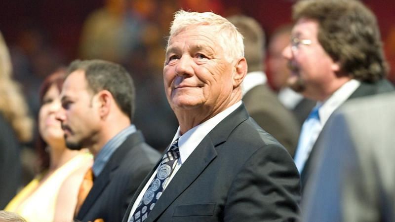 Pat Patterson received his WWE Hall of Fame induction in 1996