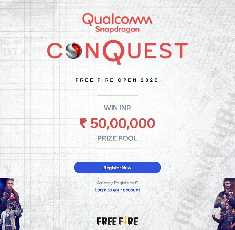 Qualcomm Snapdragon Conquest Free Fire Open 2020