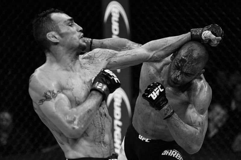 Tony Ferguson survived a bloodbath to choke out Edson Barboza in 2015.