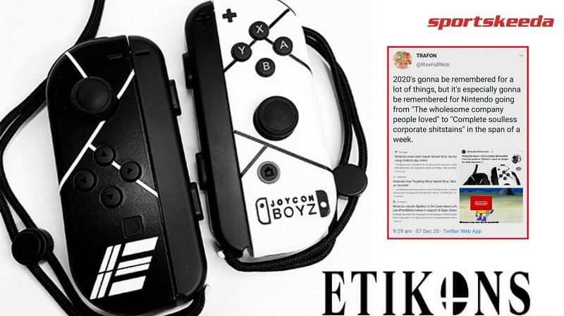 Nintendo has decided to clamp down on the popular Etikons, and the decision has caused massive backlash online
