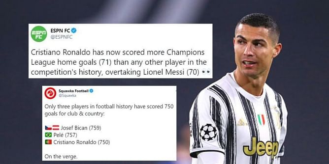 Twitter explodes as Cristiano Ronaldo reaches landmark in routine Juventus win