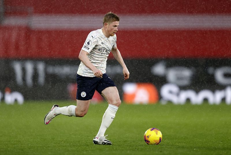 Kevin de Bruyne controlled proceedings for Manchester City.