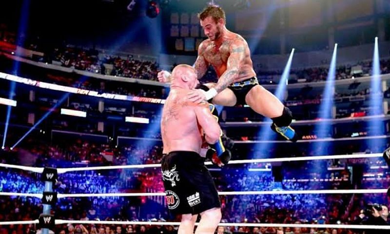 CM Punk had the best match with Brock Lesnar!