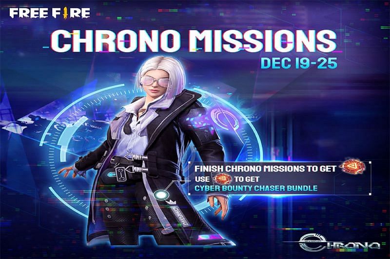 How To Get The Cyber Bounty Chaser Bundle For Free Through Chrono Missions In Free Fire