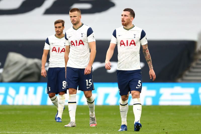Tottenham&#039;s players were baffled with a VAR call against Eric Dier for handball during their match with Newcastle.