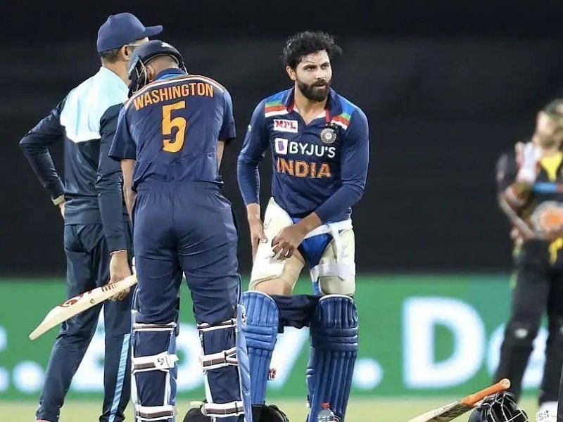 Ravindra Jadeja suffered from a hamstring injury during his brilliant innings of 44*
