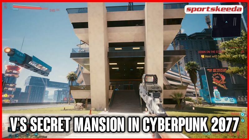 Fans discover V&#039;s secret mansion in Cyberpunk 2077