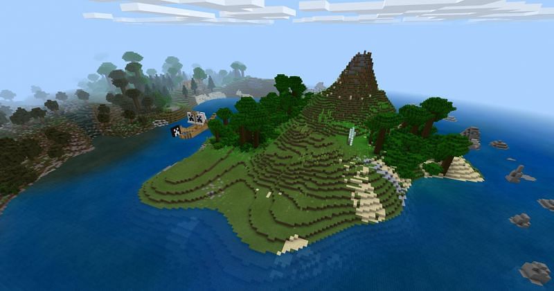 minecraft island seed