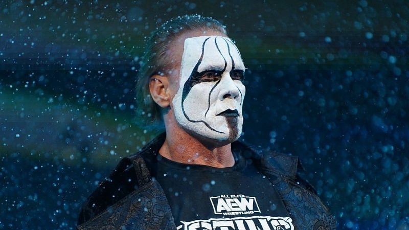 Sting in All Elite Wrestling
