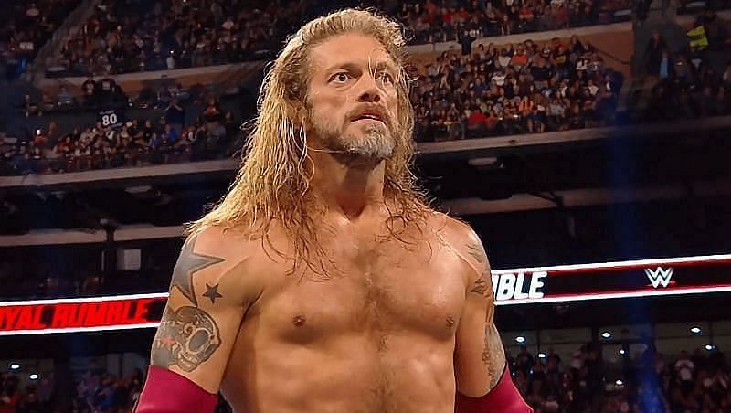 Edge did not take lightly to the comments made about his wife
