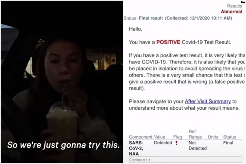 Maryn Short realized during the shooting of a video that she probably has COVID-19.