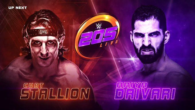 The top dog in 205 Live faced off against Ariya Daivari, injury and all
