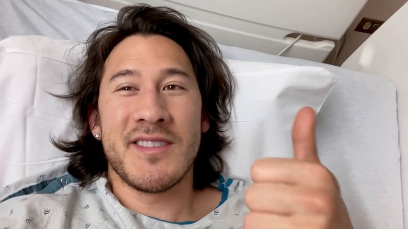 Markiplier has revealed that he has finally been discharged from the hospital and is now back home (Image via Markiplier/ YouTube)