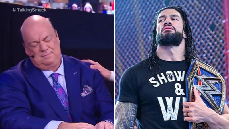 Paul Heyman and Roman Reigns