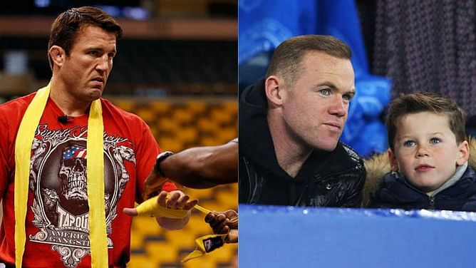 Chael Sonnen refers to Manchester United legend Wayne Rooney and his son as 'jobbers'