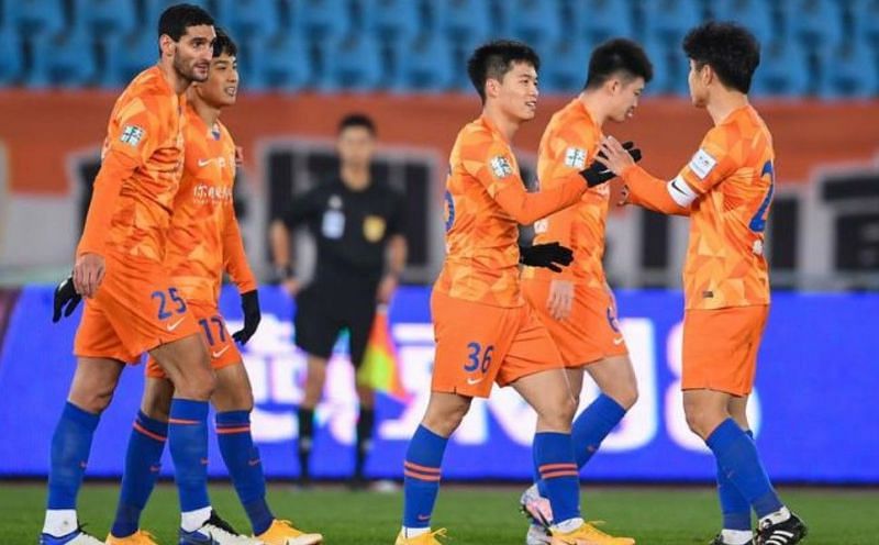 Shandong Luneng are set to square-off against Wuhan Zall in the Chinese FA Cup semi-final