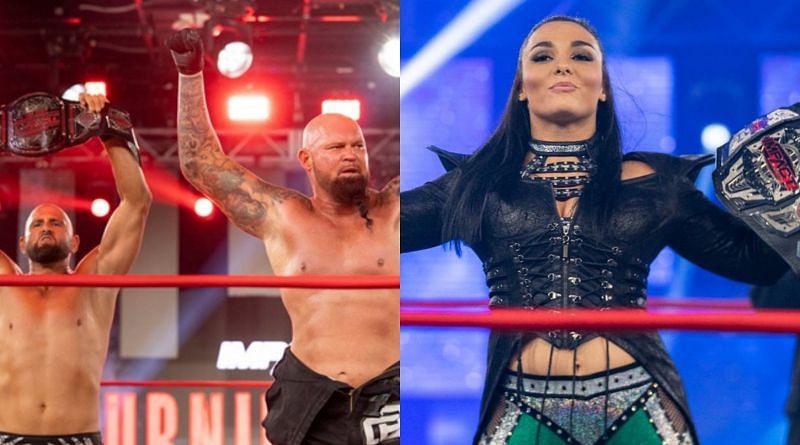 The Good Brothers and Deonna Purrazzo have wrestled for both WWE and IMPACT in 2020