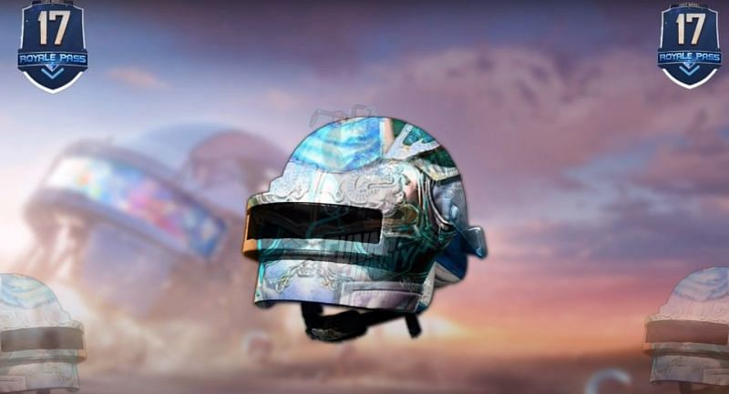 Turquoise helmet skin (Image via THE FUNNY HUNNY/YouTube)