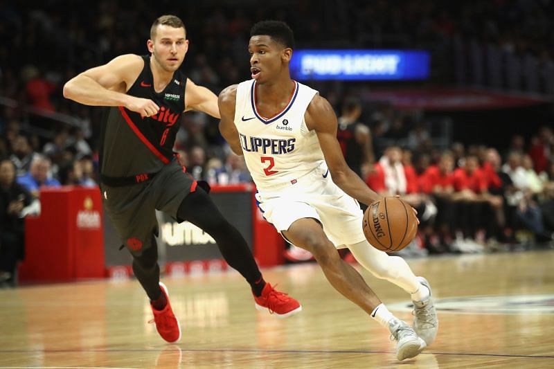 Nick Stauskas in action for the Portland Trail Blazers