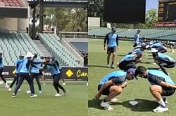 IND v AUS 2020: Indian cricket team participates in 'fun drill' ahead of net sessions [Watch]