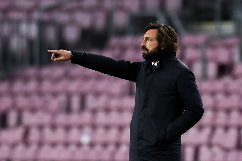 Juventus manager Andrea Pirlo